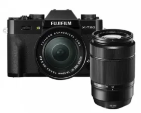 Fujifilm X-T20 24.3 MP Mirrorless Camera (XC 16-50 mm OIS B CD + XC 50-230mm OIS II)