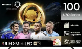 Hisense U7Q 100 inch Ultra HD 4K Smart Mini LED TV (100U7Q)