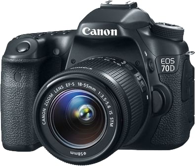 Canon EOS 70D DSLR (EF-S 18-55mm IS STM)