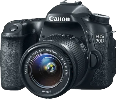 Canon EOS 70D DSLR (EF-S 18-55mm IS STM)