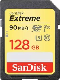 SanDisk Extreme 128GB SDXC UHS-I Memory Card (90MB/s)