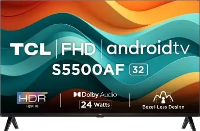 TCL S5500 32 inch Full HD Smart LED TV (32S5500AF) Price in India 2024 ...