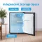 Midea WHS-87LB1 2.4 Cu Ft Single Door Mini Refrigerator