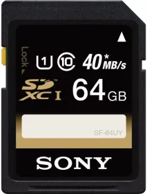 Sony 64GB SDXC Class 10 Memory Card 40MB/s