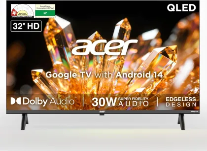 Acer Ultra V Series 32 inch HD Ready Smart QLED TV (AR32QDVGU2875BD)