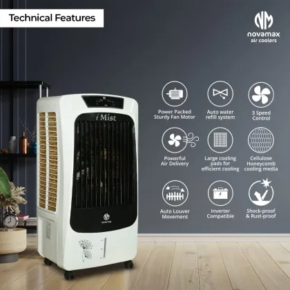 Novamax i-Mist 75 L Desert Air Cooler