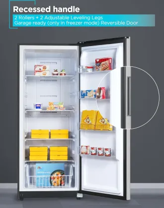 BLACK+DECKER BUC1700XS 17 Cu Ft Single Door Refrigerator