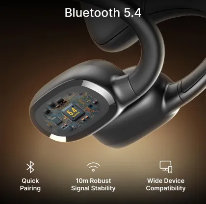 pTron Tangent Max Bone Conduction Wireless Headphones