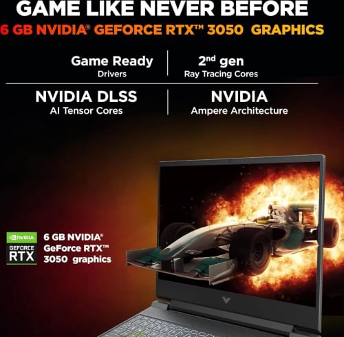 HP Victus 15-FA2315TX Gaming Laptop (14th Gen Core i5/ 24GB/ 512GB SSD/ Win11/ 6GB RTX3050)