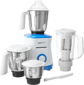 Amazon Basics Alpha 750W Mixer Grinder (4 Jars)