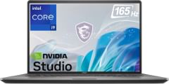 MSI Creator Z17 HX Studio A14VGT-404IN Creator Laptop vs Apple MacBook Air 2022 Laptop