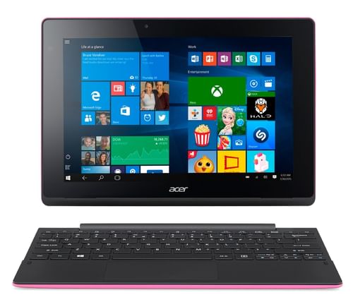 Acer Aspire Switch 10 E SW3-016 (NT.G8WEK.002) Laptop (Atom Quad Core X5/ 2GB/ 32GB SSD/ Win10)