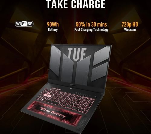 Asus TUF Gaming A15 2024 FA507UV-LP137WS Gaming Laptop (AMD Ryzen 9 8945H/ 16GB/ 1TB SSD/ Win11/ 8GB Graph)