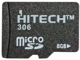 Hitech MicroSDHC 8GB Memory Card (Class 4)