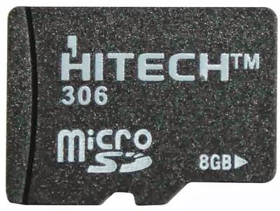 Hitech MicroSDHC 8GB Memory Card (Class 4)