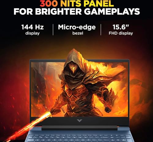 HP Victus 15-fa2077TX Gaming Laptop (13th Gen Core i7/ 16GB/ 512GB SSD/ Win11 Home/ 6GB RTX3050 Graph)