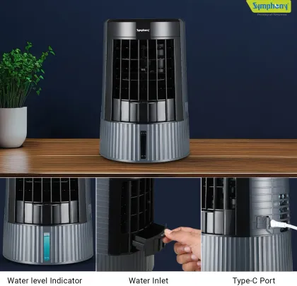 Symphony Duet Mini 1 L Personal Air Cooler