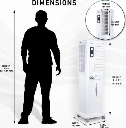Havai Desert Tower XXL 60 L Tower Air Cooler