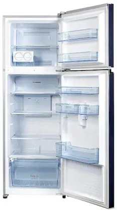 Panasonic Nr-bg341plw3 336L 3 Star Double Door Refrigerator