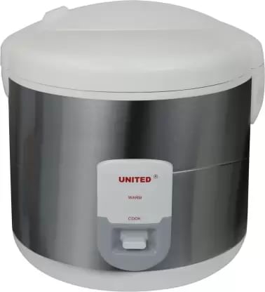 United UD-747 2.8L Electric Rice Cooker with Steamer & Warmer(Red)