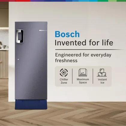 Bosch CST22U13AI 226 L 3 Star Single Door Refrigerator