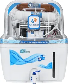 Kinsco Aqua Laser Copper 15 L RO + UV + UF + Copper Water Purifier