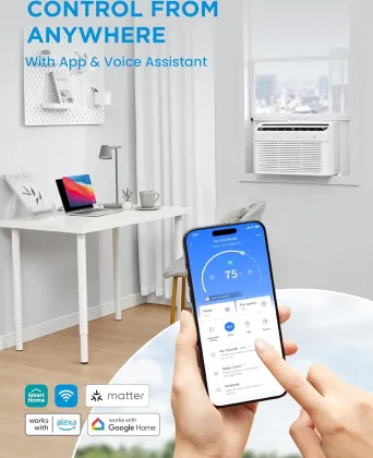Midea MAW08HV1CWT 8000 BTU 115V Window AC