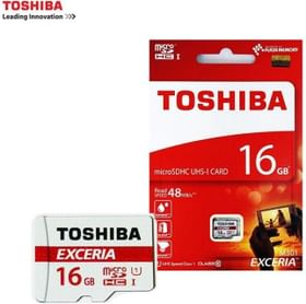 Toshiba Exceria 16GB MicroSD Class 10 Memory Card