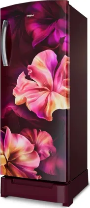 Whirlpool 215 IMPRO ROY INV Wine Silk-Y 215 L 5 Star Single Door Refrigerator