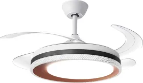 Hans Lightings ESC-405YYFSD342 4 Blade Ceiling Fan