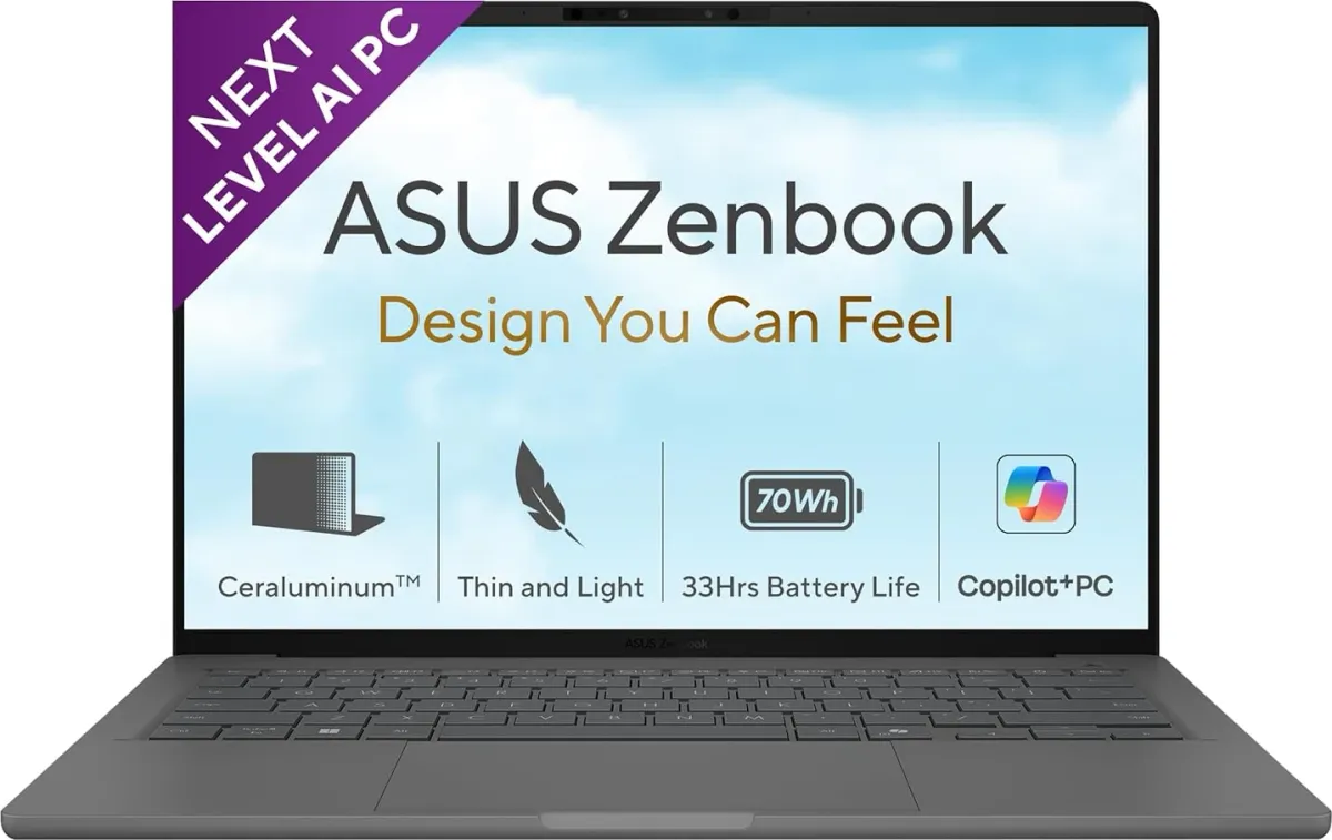 Asus Zenbook A14 (2026) UX3407NA-QD226WS Laptop (Snapdragon X2 Elite ...