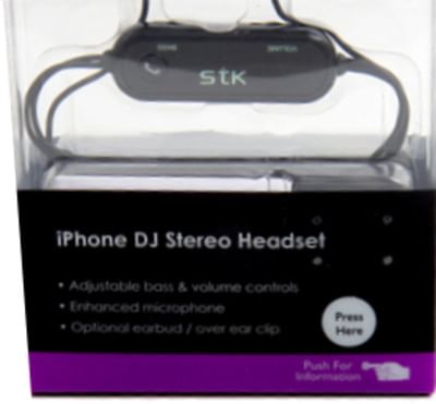 STK IPPHFDJBKEN/SP DJ In-the-ear Headset