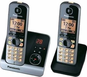 Panasonic KX-TG 6722 Cordless Landline Phone with Answering Machine