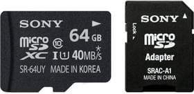 Sony MicroSDHC 64 GB Class 10 SR64UYA UHS-I