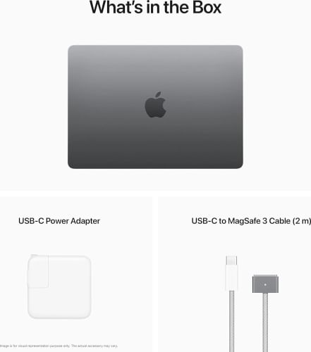 Apple MacBook Air 2022 Laptop (Apple M2/ 8GB/ 512GB SSD/ MacOS)