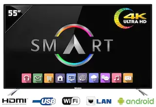 Weston WEL-5500 55-inch Ultra HD 4K Smart LED TV
