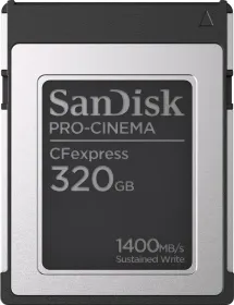 SanDisk Pro Cinema 320GB CFexpress Type B Memory Card​