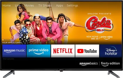 AmazonBasics AB32E10SS Fire TV Edition 32-inch HD Ready Smart LED TV