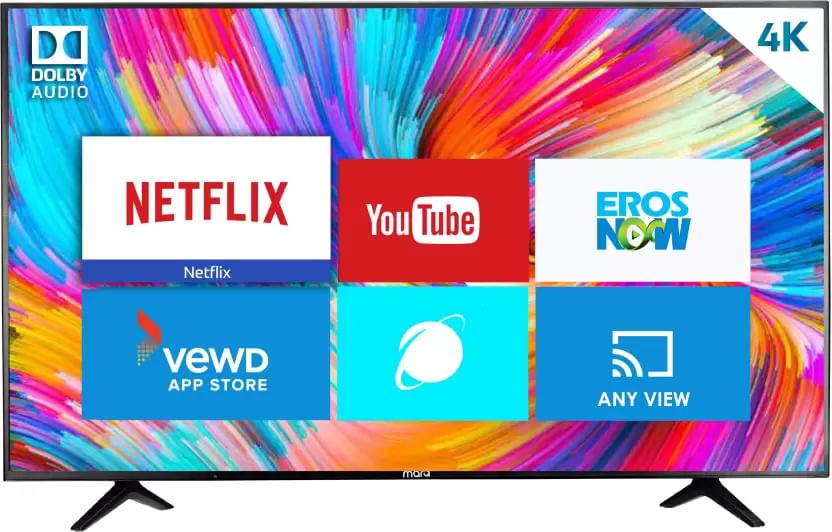 MarQ 55HSUHD ( 55inch) Ultra HD 4K Smart LED TV Price in India 2024