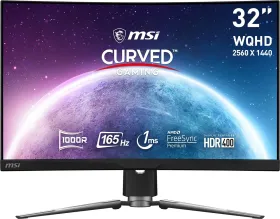MSI MPG ARTYMIS 323CQR 31.5 Inch Quad HD Curved Monitor