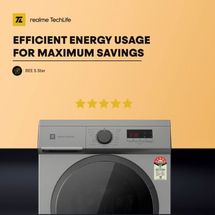 Realme TechLife RMFL705NHNAS 7 Kg Fully Automatic Front Load Washing Machine