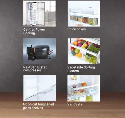 Liebherr TCsl 2640 240 L 2 Star Double Door Refrigerator