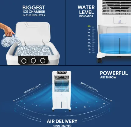 Onida DC80TWB 80 L Desert Air Cooler