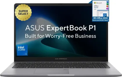 Asus Expertbook P1 P1503CVAI-S70006WS Laptop (Intel Core 3 100U/ 16GB/ 512GB/ Win11)