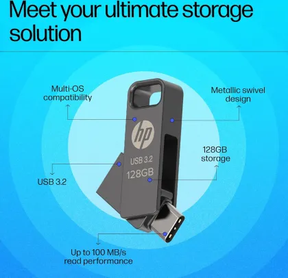 HP 886C 128GB USB 3.2 OTG Flash Drive - image 7
