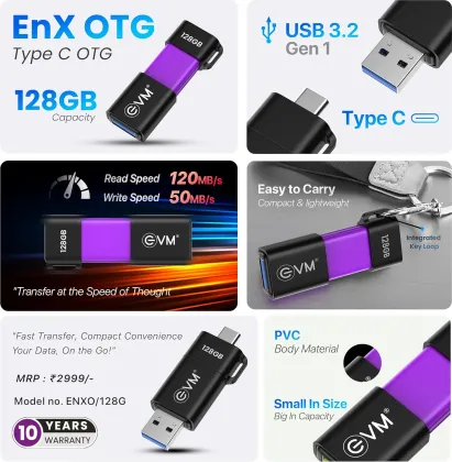 EVM EnX 128GB OTG Flash Drive - image 3
