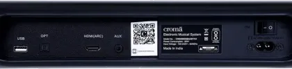 Croma CREH060SBA297701 60W Bluetooth Soundbar