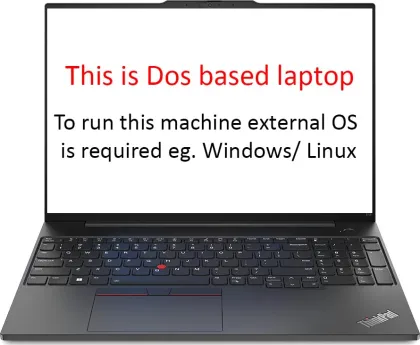 Lenovo ThinkPad E16 Gen 2 21MAS01G00 Laptop (Intel Core Ultra 5 125U/ 8GB/ 512GB SSD/ DOS)