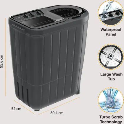 Whirlpool Magic Clean 70S 7 kg Semi Automatic Washing Machine