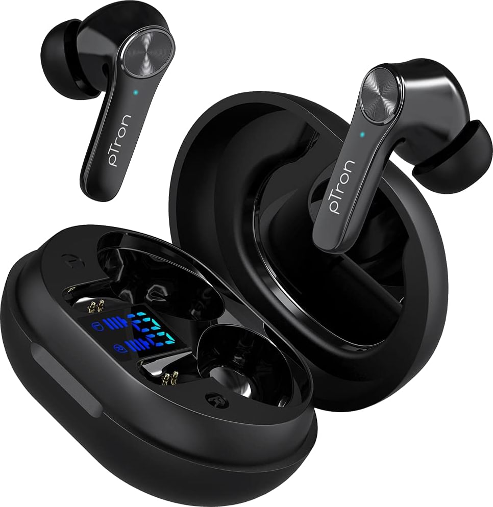 pTron Bassbuds Ultima V2 True Wireless Earbuds Price in India 2024 ...